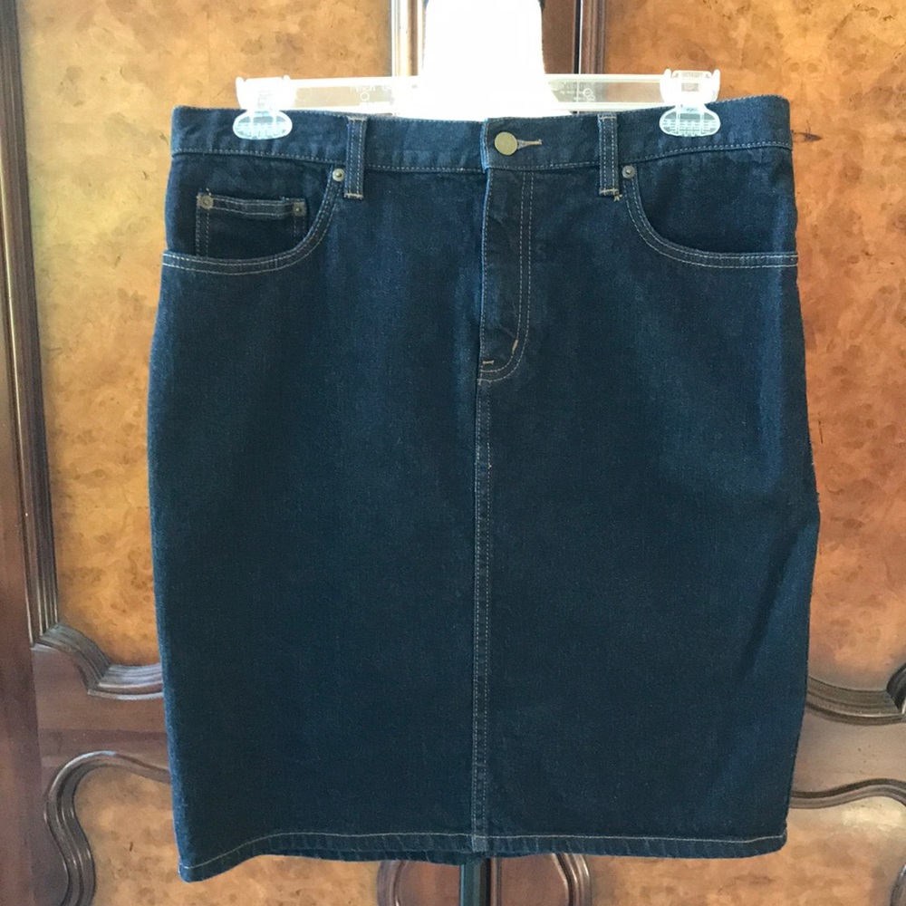 Lauren Ralph Lauren Denim Skirt NWOT